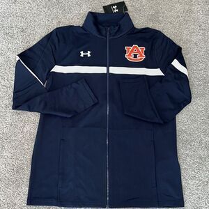 New women’s Auburn Tigers running warmup train track zipper lightweight jacket